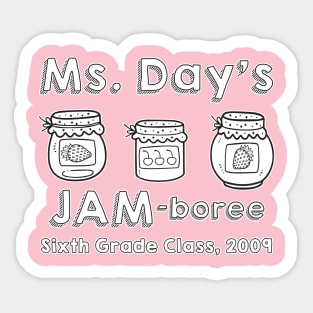 Ms. Day's Jam-boree Sticker